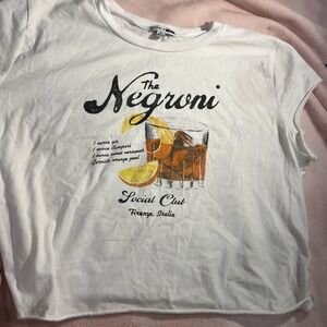 Negroni Social Club Short Sleeve T-Shirt  Gift  Unisex T Shirt  Graphic T 131